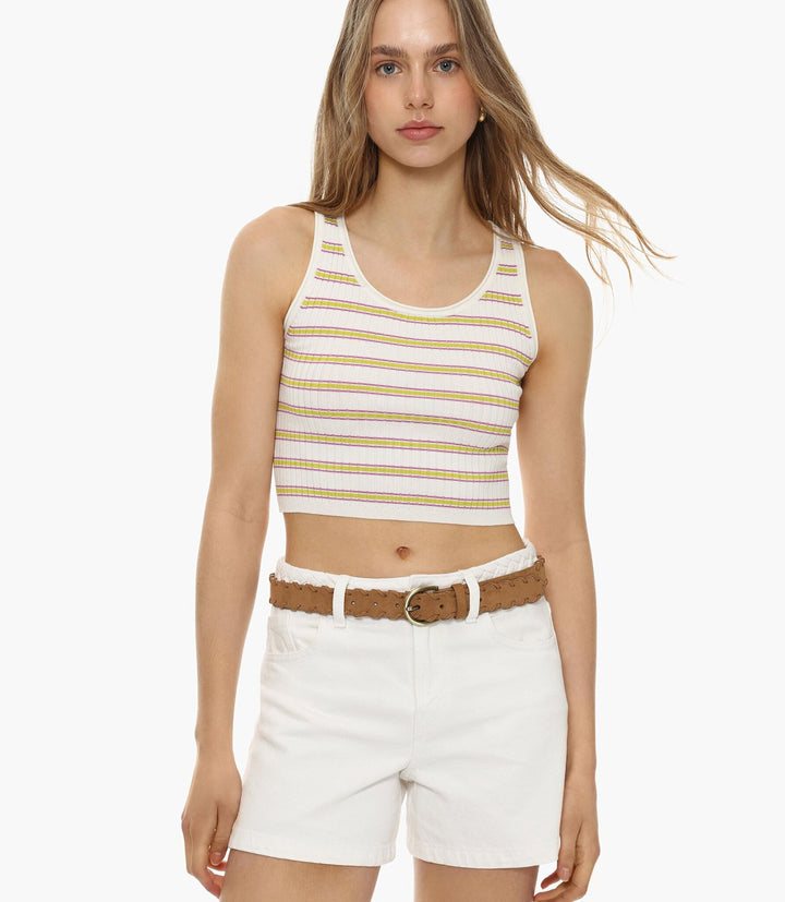 Moudda Lefties - Top Viscose/Nylon - Emmanchures Décolletées Fille - Tunisie 2
