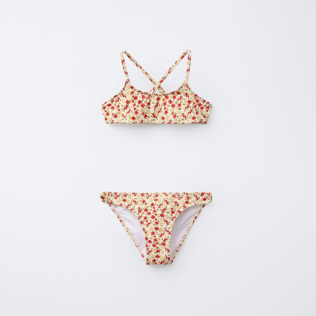 Moudda ZARA - Bikini Fille - Fleurs Rouges - Tunisie 1