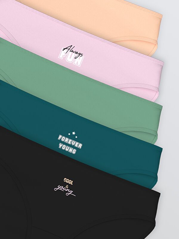 Moudda LC Waikiki - Shorty jersey Femme Noir - Tunisie 3