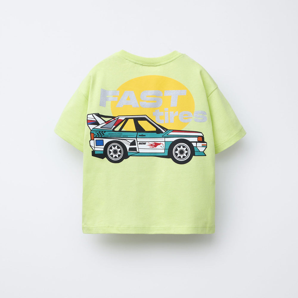 Moudda ZARA - T-Shirt Enfant - Voiture Racing - Tunisie 2