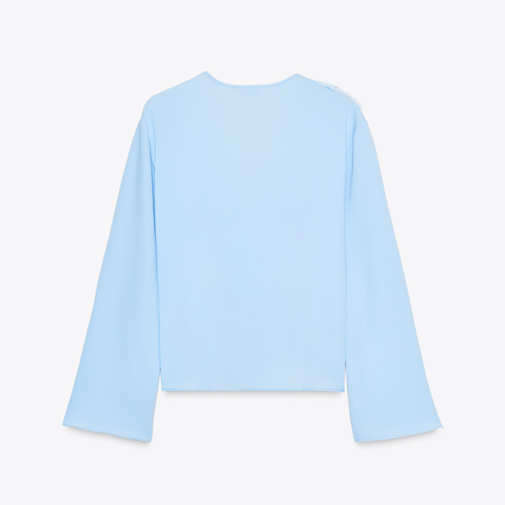 Moudda ZARA - Blouse Satin - Croisée & Plumes - Tunisie 2