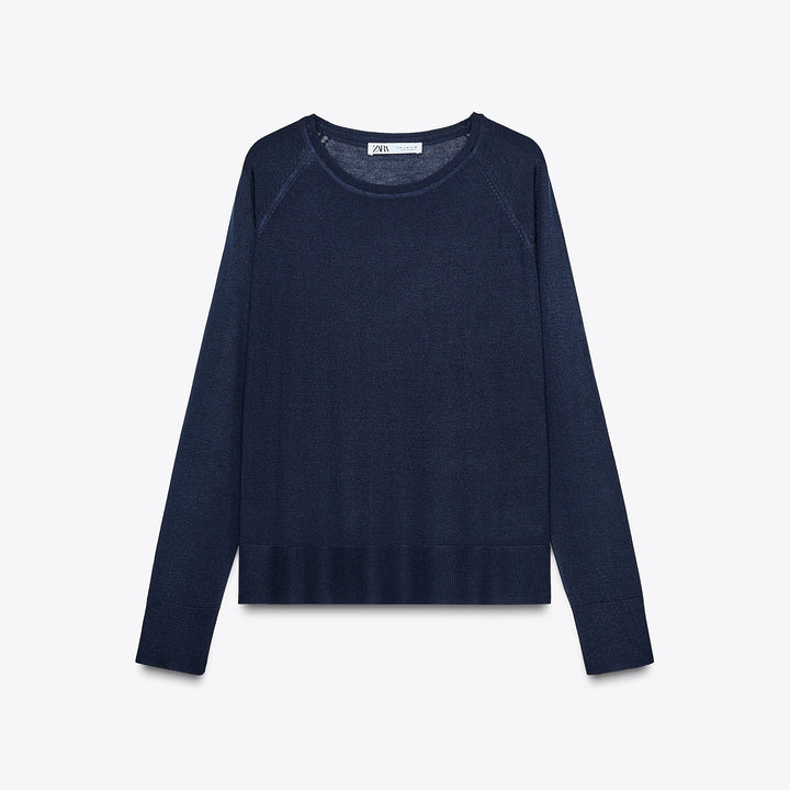 Moudda ZARA - Pull 50/50 - Col Caja & Manches Raglan - Tunisie 1