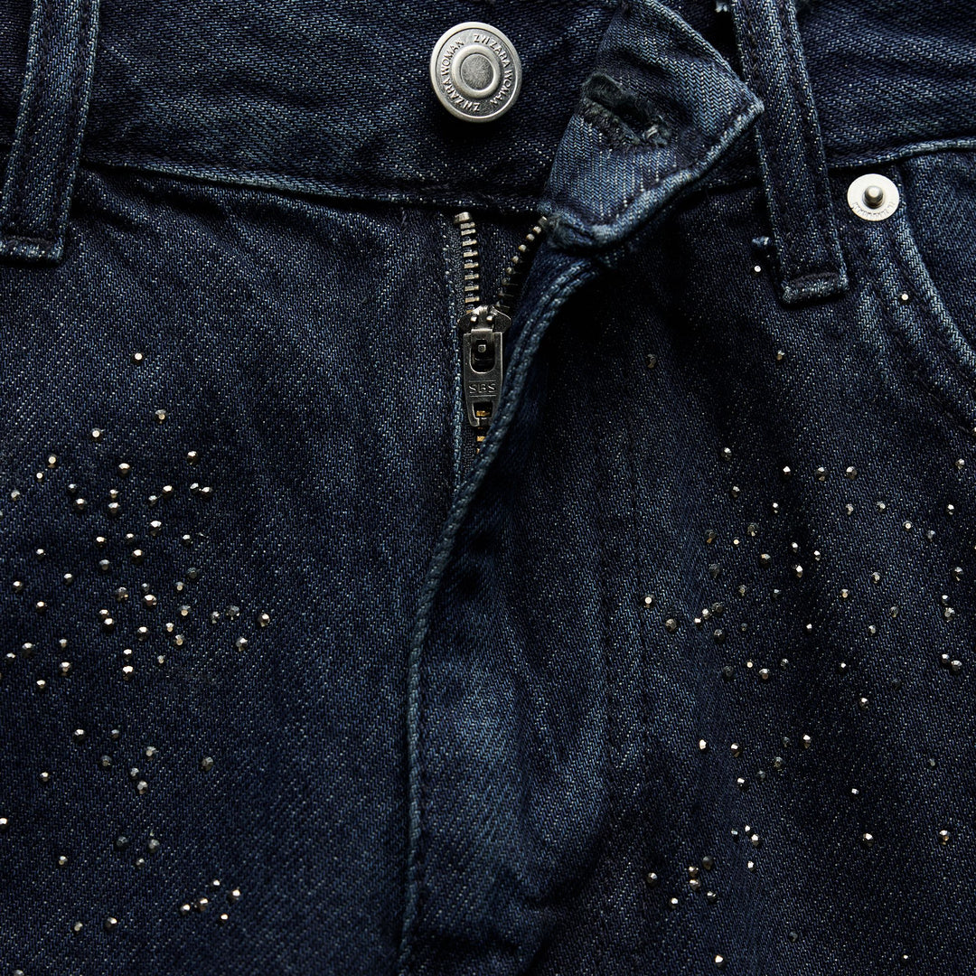 Moudda ZARA - Short brillant bleu foncé - Tunisie 4