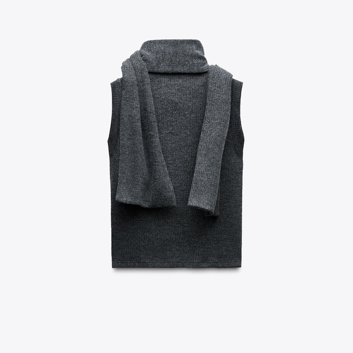 Moudda ZARA - Gilet - Écharpe & Effet Laine - Tunisie 2