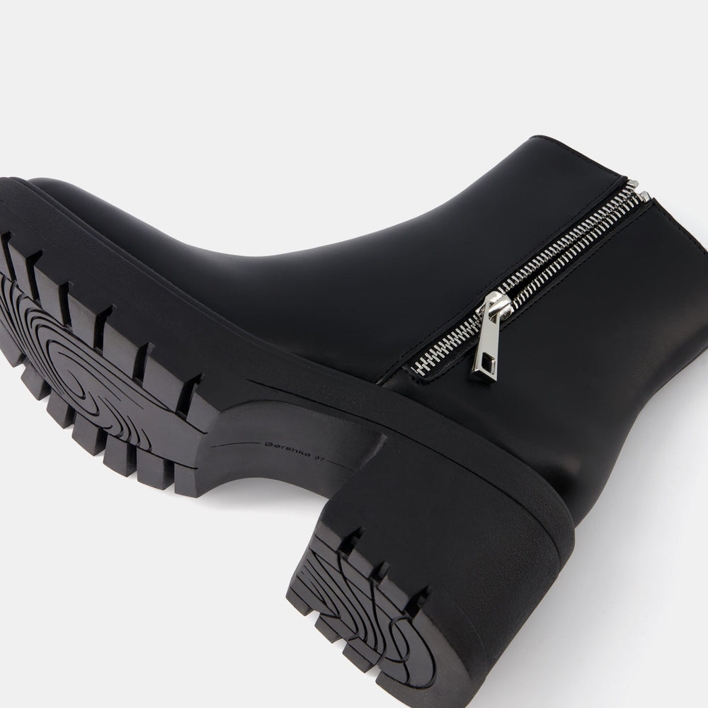 Moudda BERSHKA - Bottines plates à fermeture éclair - Tunisie 2