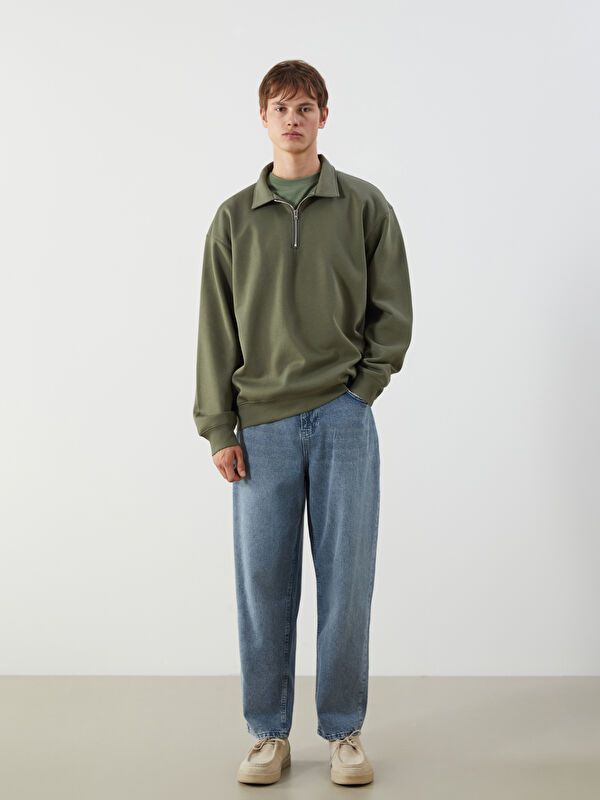 Moudda LC Waikiki - Sweatshirt en jersey Homme Kaki - Tunisie 2