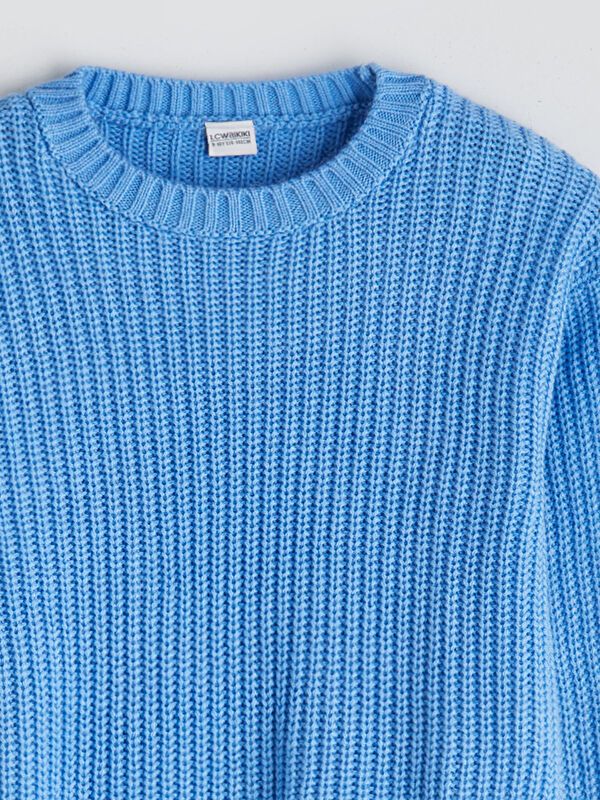 Moudda LC Waikiki - Pull en tricot Fille Bleu clair - Tunisie 3