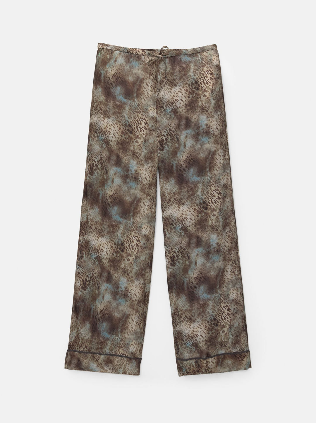 Moudda PULL & BEAR - Pantalon Pyjamero Fluide Imprimé - Tunisie 1