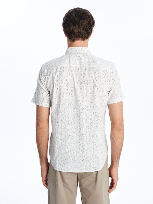 Moudda LC Waikiki - Chemise manches courtes en tissu pour Homme - Tunisie 4