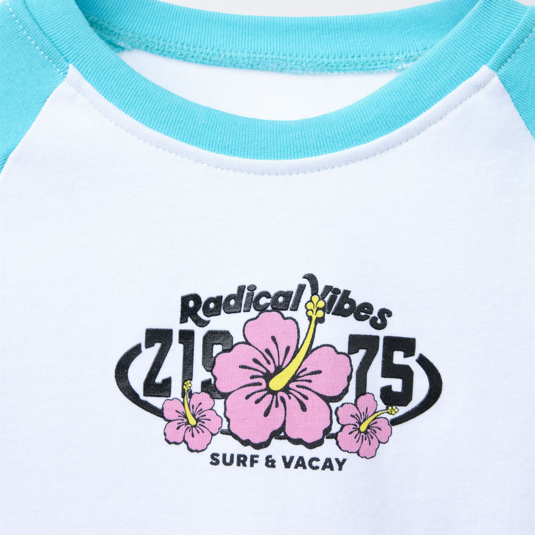 Moudda ZARA - T-Shirt - Surf Blanc & Rose - Tunisie 3