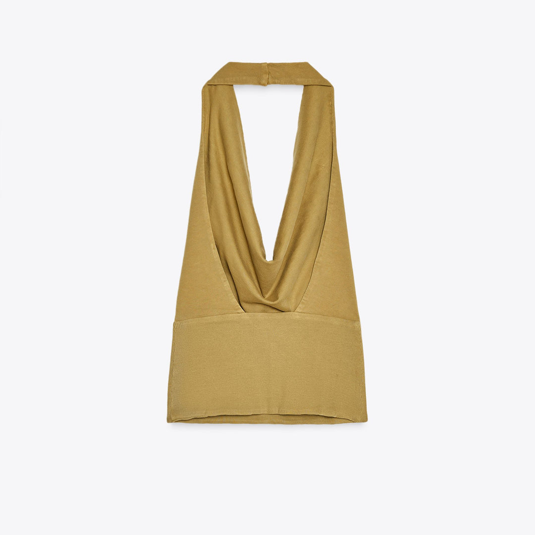 Moudda ZARA - Top Lavé Heavy Coton - Halter & Bas Côtes - Tunisie 2