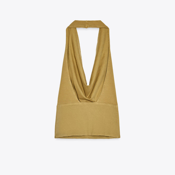 Moudda ZARA - Top Lavé Heavy Coton - Halter & Bas Côtes - Tunisie 2