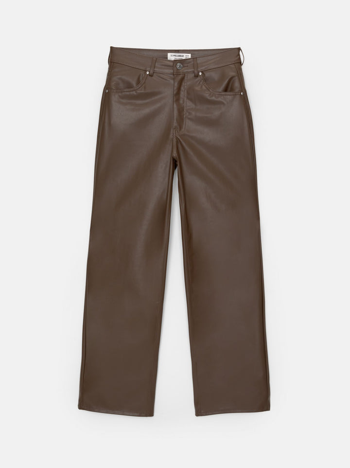 Moudda PULL & BEAR - Pantalon Ballon PU - Tunisie 1