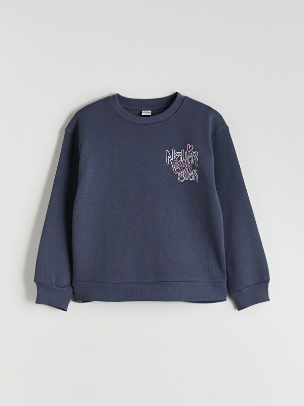 Moudda LC Waikiki - Sweatshirt en jersey Fille Ecru - Tunisie 5