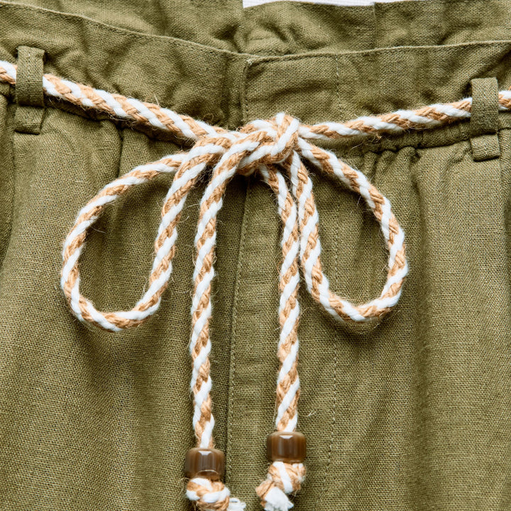 Moudda ZARA - Bermuda Baggy à Ceinture Corde - Tunisie 3