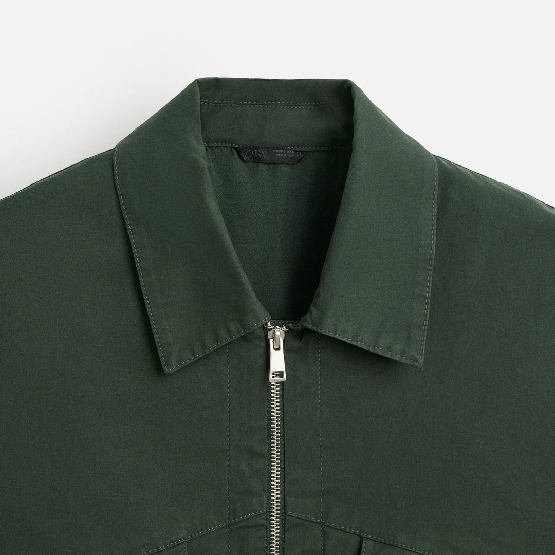 Moudda ZARA - Veste - Poches & Revers (Marine & Argile) - Tunisie 3