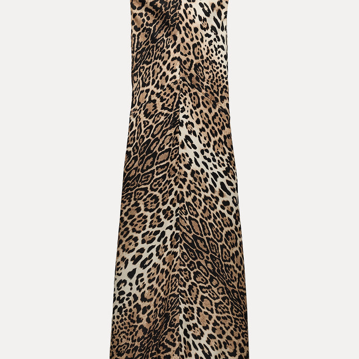 Moudda ZARA - Robe manches courtes coupes biais imprimé animalier - Tunisie 1