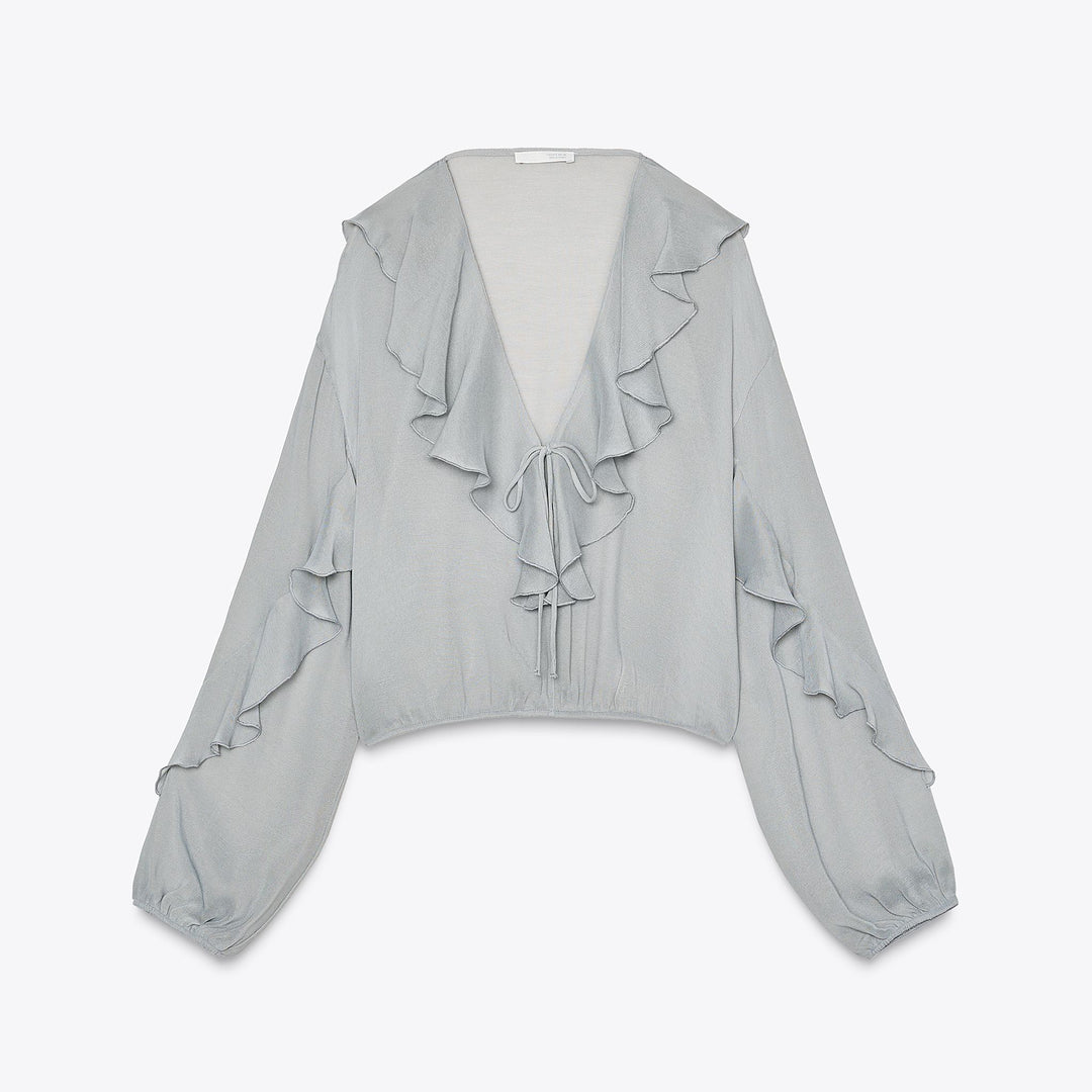 Moudda ZARA - Blouse Fluide - Volants - Tunisie 1