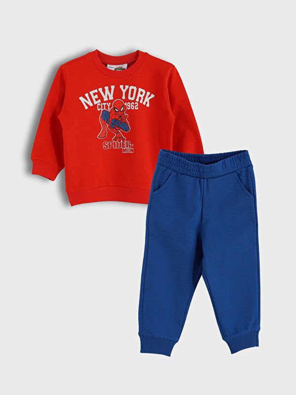 Moudda LC Waikiki - Ensemble jersey sous licence Garçon Rouge vif - Tunisie 1