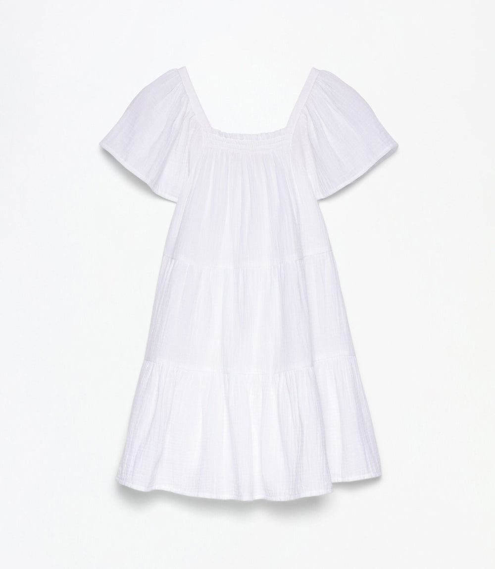 Moudda Lefties - Robe Double Gaze - Imprimé Fille - Tunisie 2