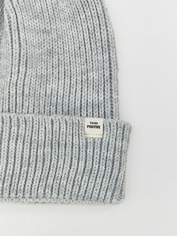 Moudda LC Waikiki - Bonnet tricot Femme Mélange gris clair - Tunisie 2