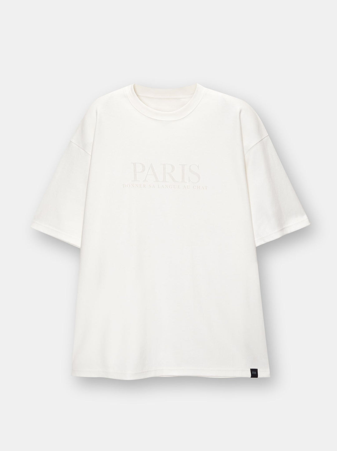 Moudda PULL & BEAR - Sweat Interlock Imprimé Velours Paris - Tunisie 1