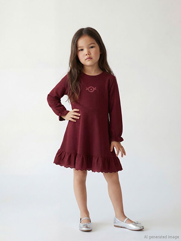 Moudda LC Waikiki - Robe manches longues en jersey pour Fille - Tunisie 1