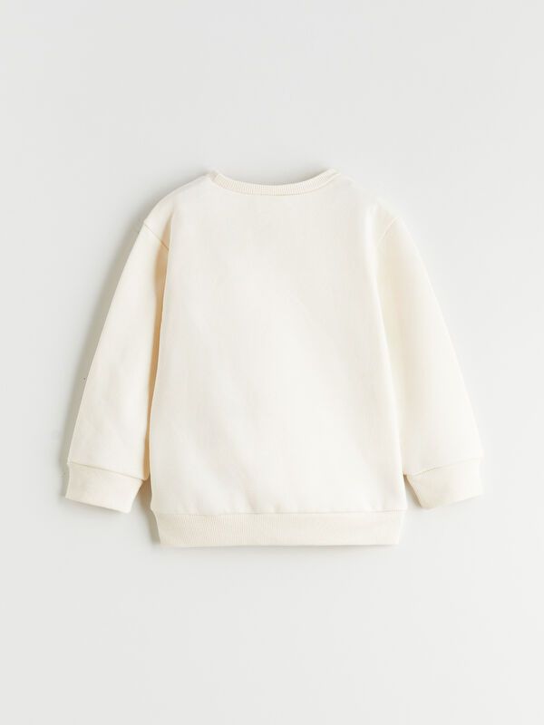 Moudda LC Waikiki - Sweatshirt en jersey Fille Crème - Tunisie 2