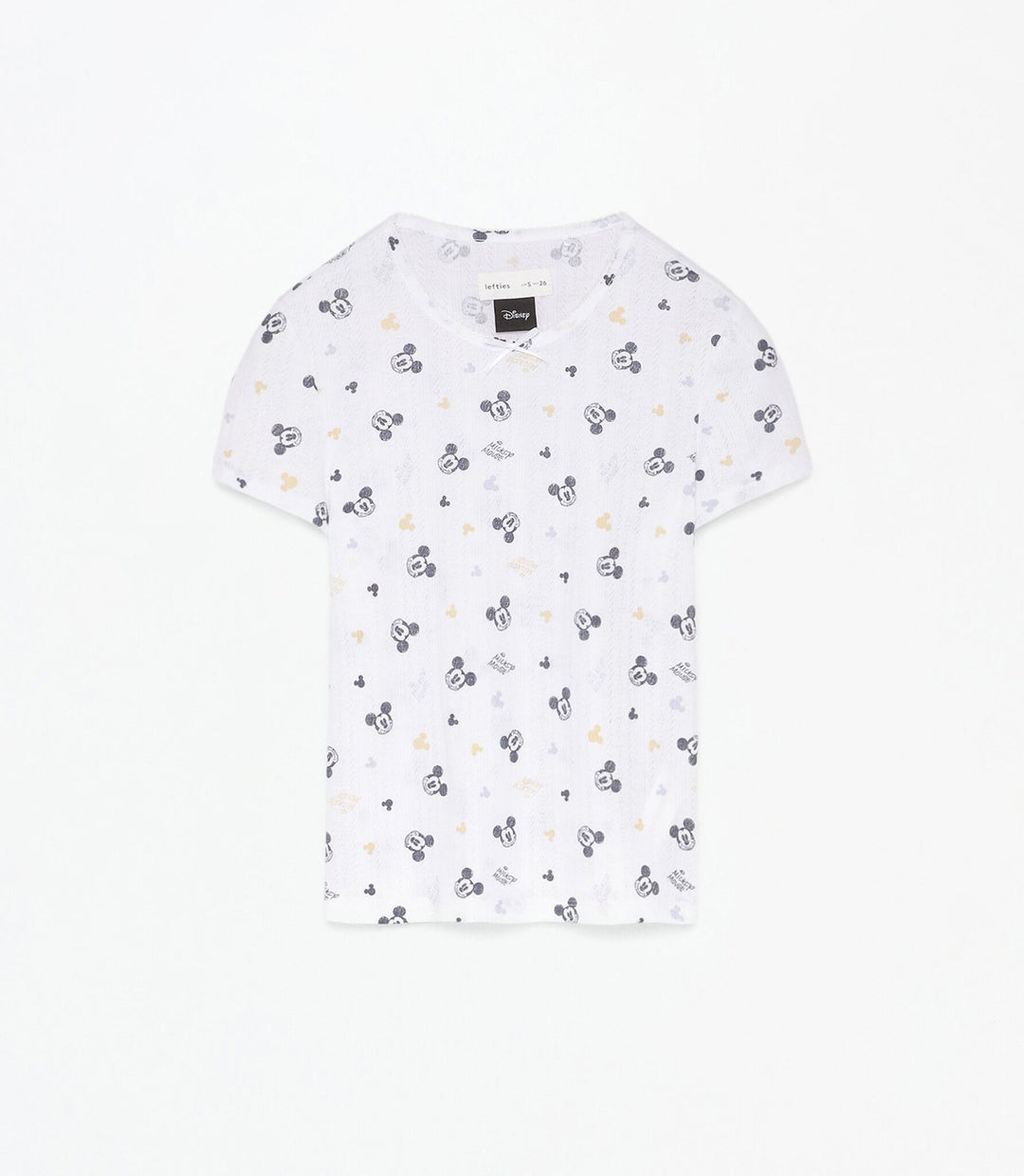Moudda Lefties - T-Shirt Pyjama Pointelle - Mickey (Licence) - Tunisie 1
