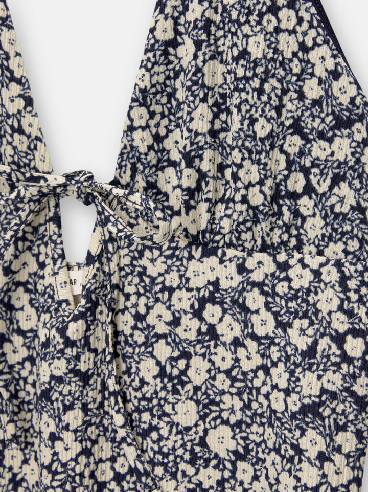 Moudda PULL & BEAR - Robe Midi Fleur Halter Nœud - Tunisie 2