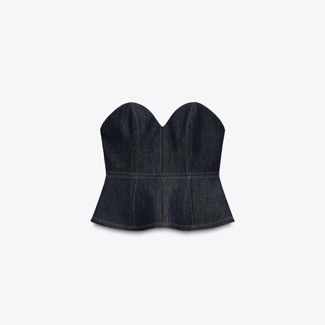 Moudda ZARA - Bustier Denim - Tunisie 1