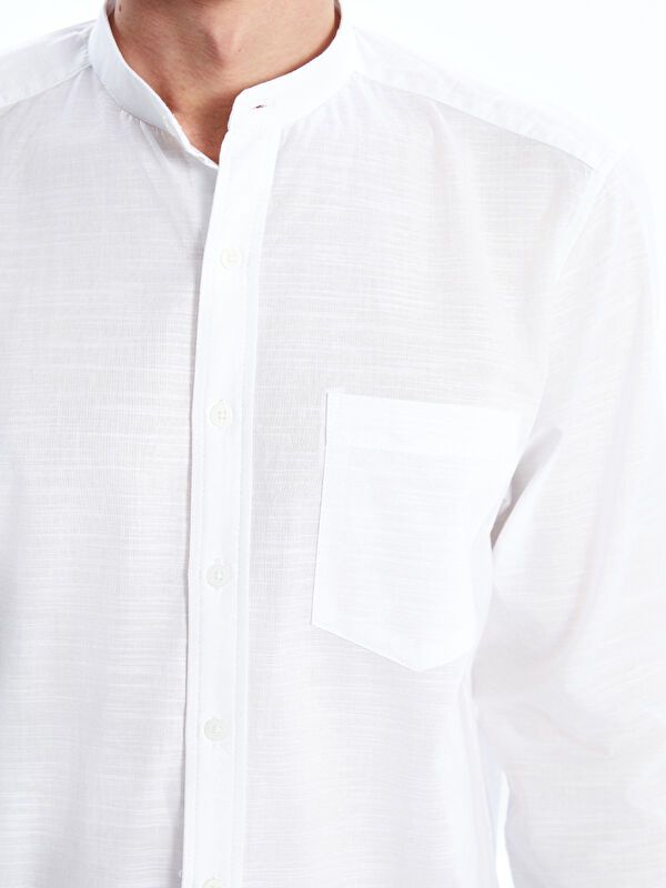 Moudda LC Waikiki - Chemise tissée à manches longues pour Hommes - Tunisie 3