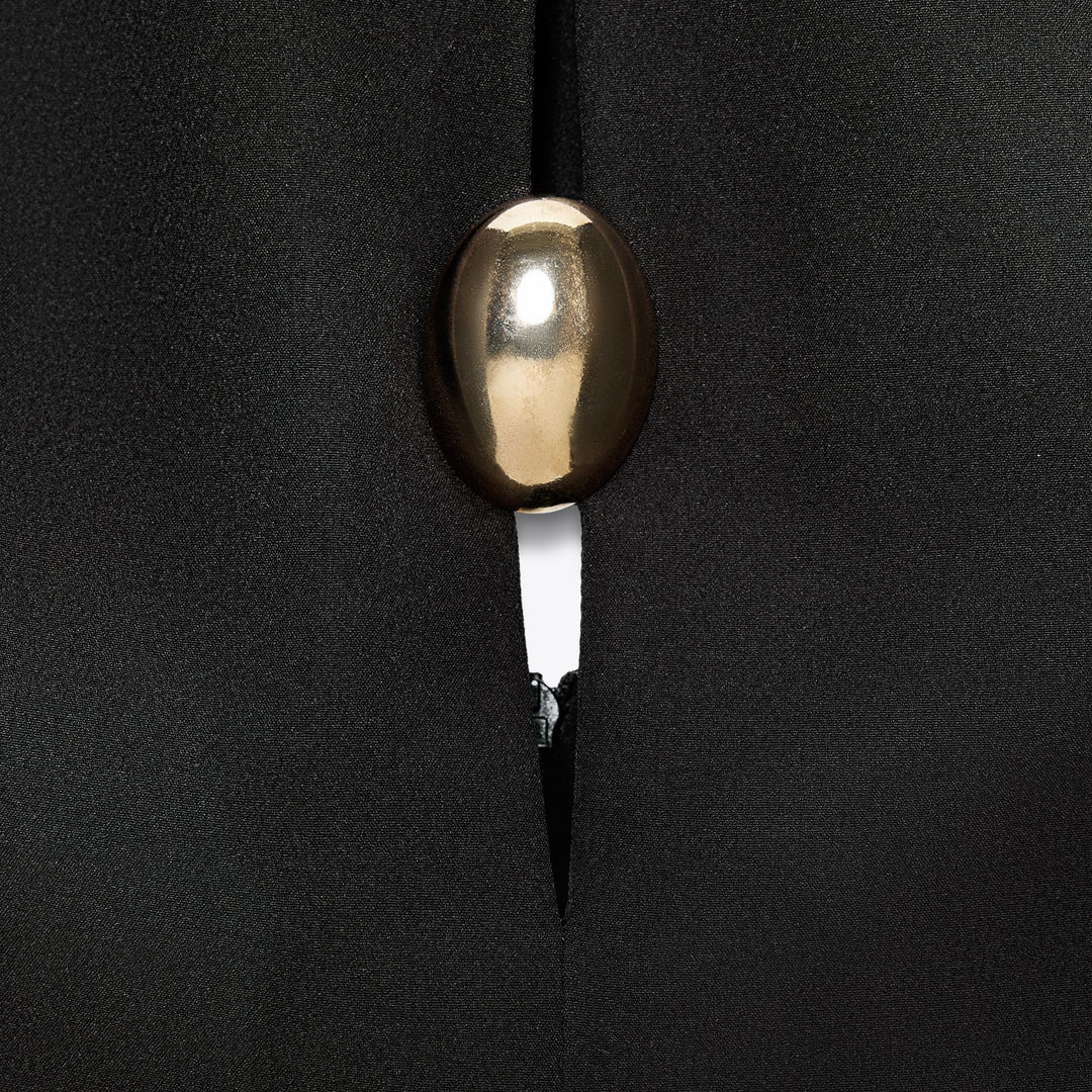 Moudda ZARA - Robe Mini Crêpe - Détail Encolure - Tunisie 3