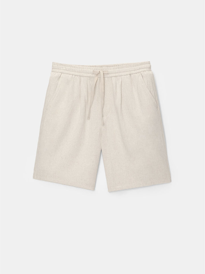 Moudda PULL & BEAR - Bermuda Trunk Baggy Lin Basique - Tunisie 3
