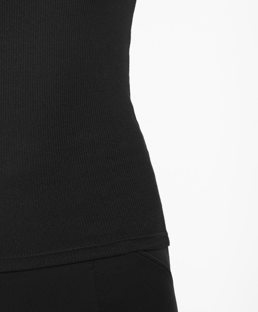 Moudda Oysho - T-Shirt Sans Manches Côtelé 2x1 - Tunisie 4