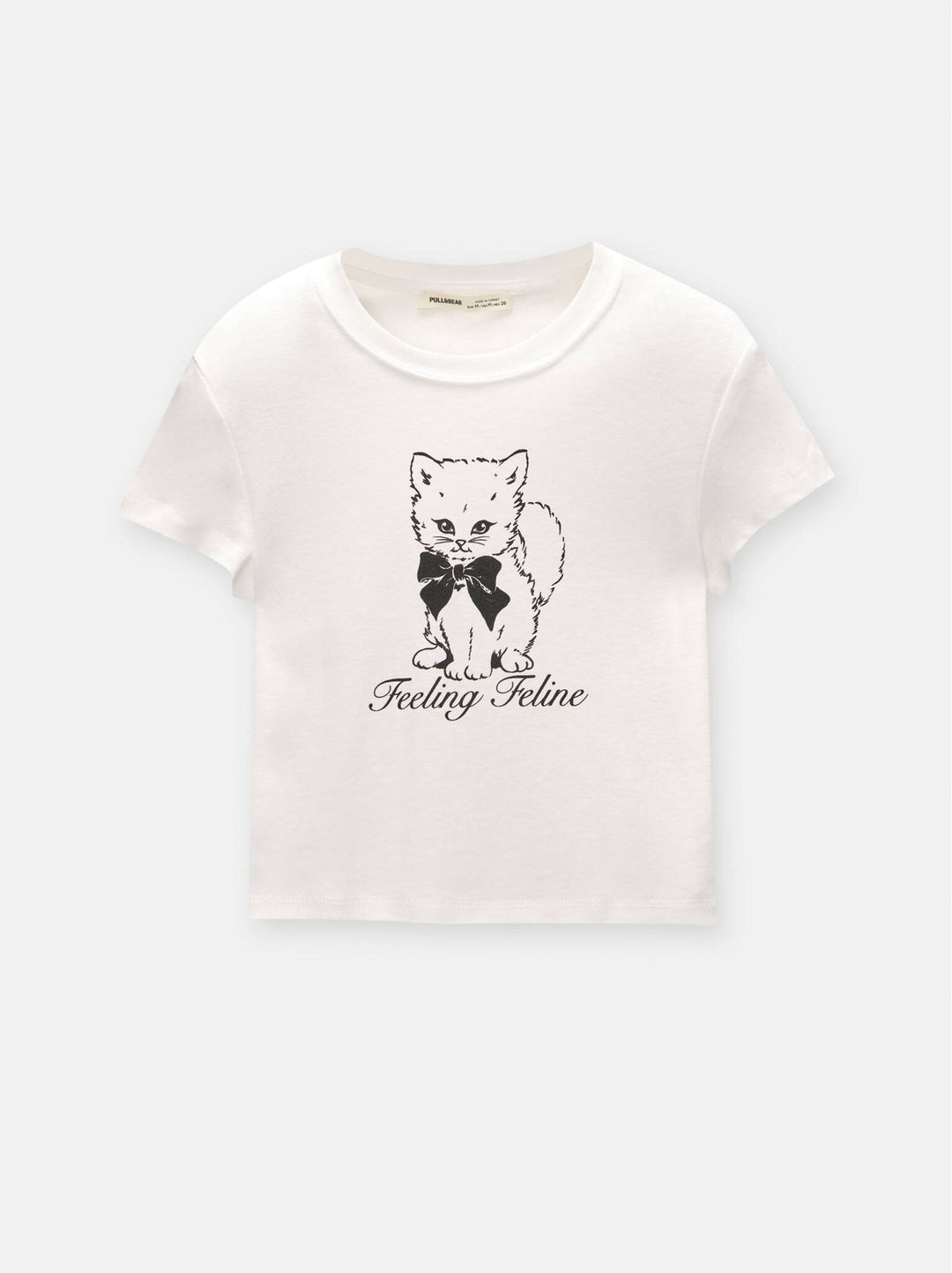 Moudda PULL & BEAR - Body Graphique Slim Animaux Mignons - Tunisie 5