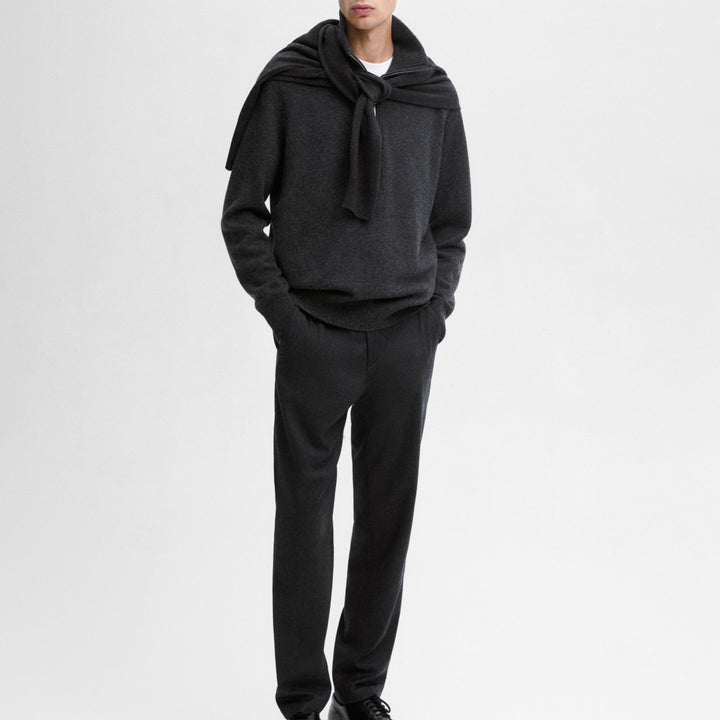 Moudda Massimo Dutti - Pantalon laine lavable élastique arrière - Tunisie 8