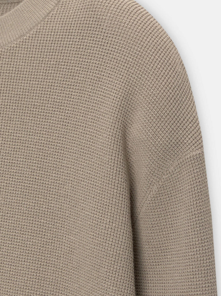 Moudda PULL & BEAR - Pull - Col Rond & Gaufré Basique - Tunisie 4