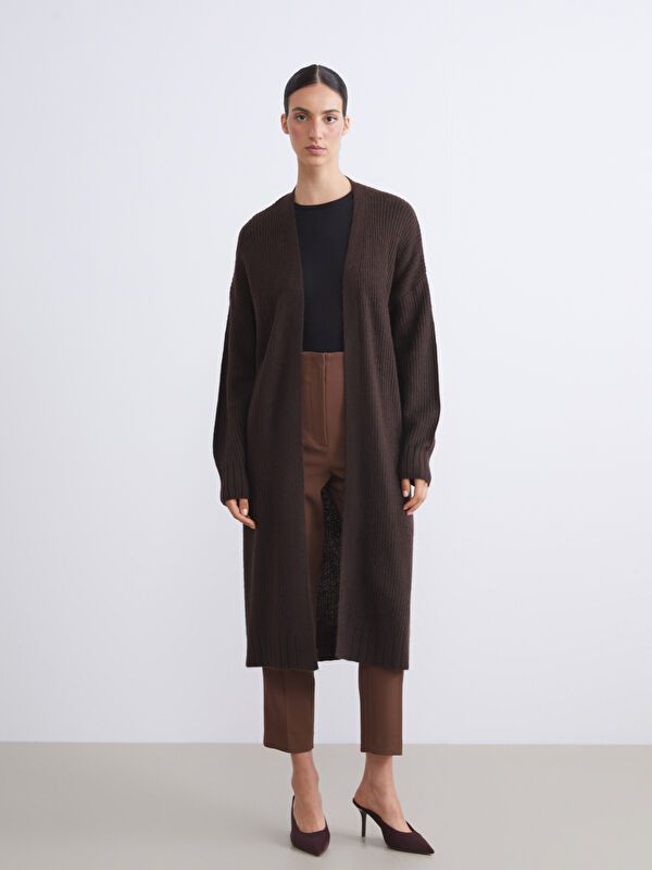 Moudda LC Waikiki - Cardigan en tricot Femme Brun - Tunisie 2