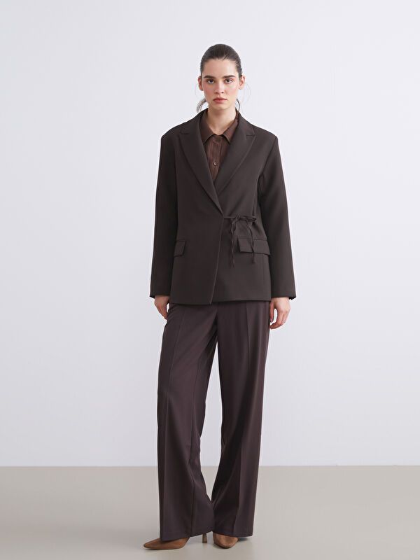 Moudda LC Waikiki - Veste tissée Femme Brun - Tunisie 2