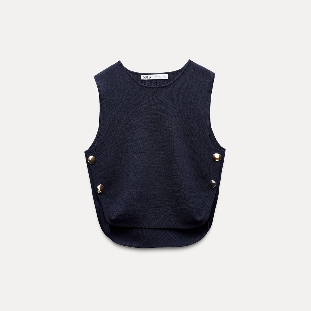 Moudda ZARA - Gilet boutons latéraux - Tunisie 1