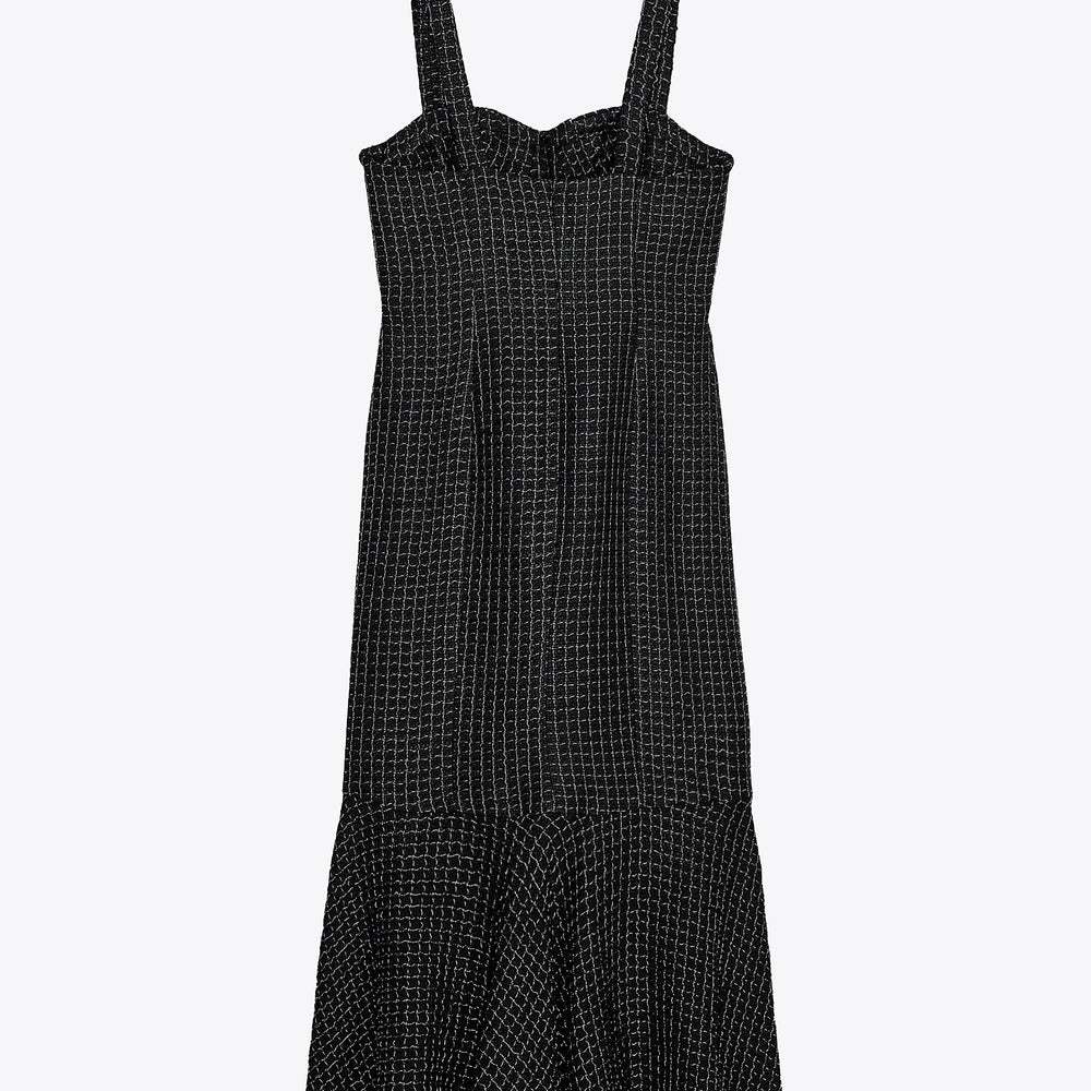 Moudda ZARA - Robe Bustier Midi Lurex - Volant Bas - Tunisie 2