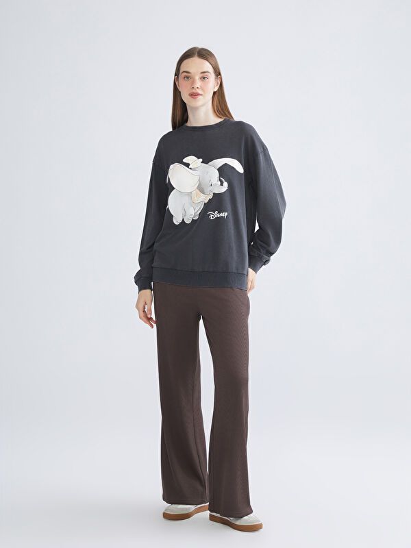 Moudda LC Waikiki - Sweatshirt en jersey sous licence Femme Anthracite - Tunisie 2