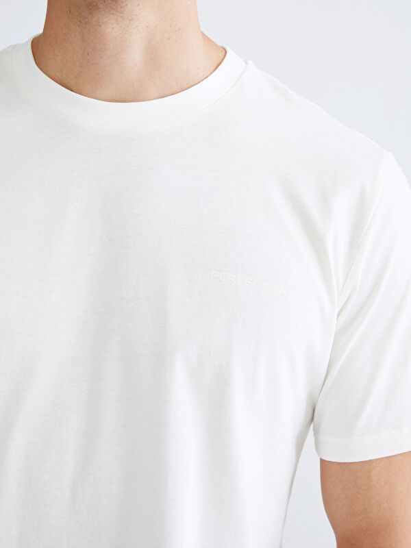 Moudda LC Waikiki - T-shirt basique en jersey à manches courtes pour Hommes - Tunisie 3