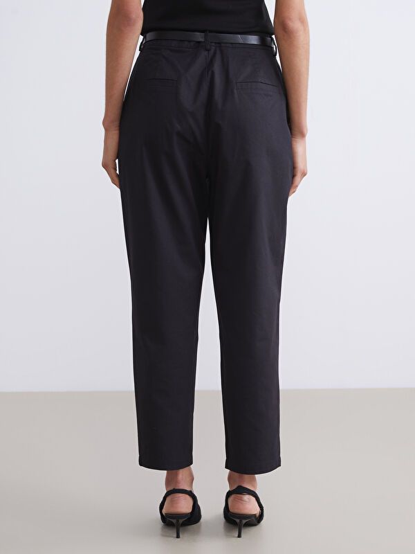 Moudda LC Waikiki - Pantalon tissé fin Femme Noir - Tunisie 4