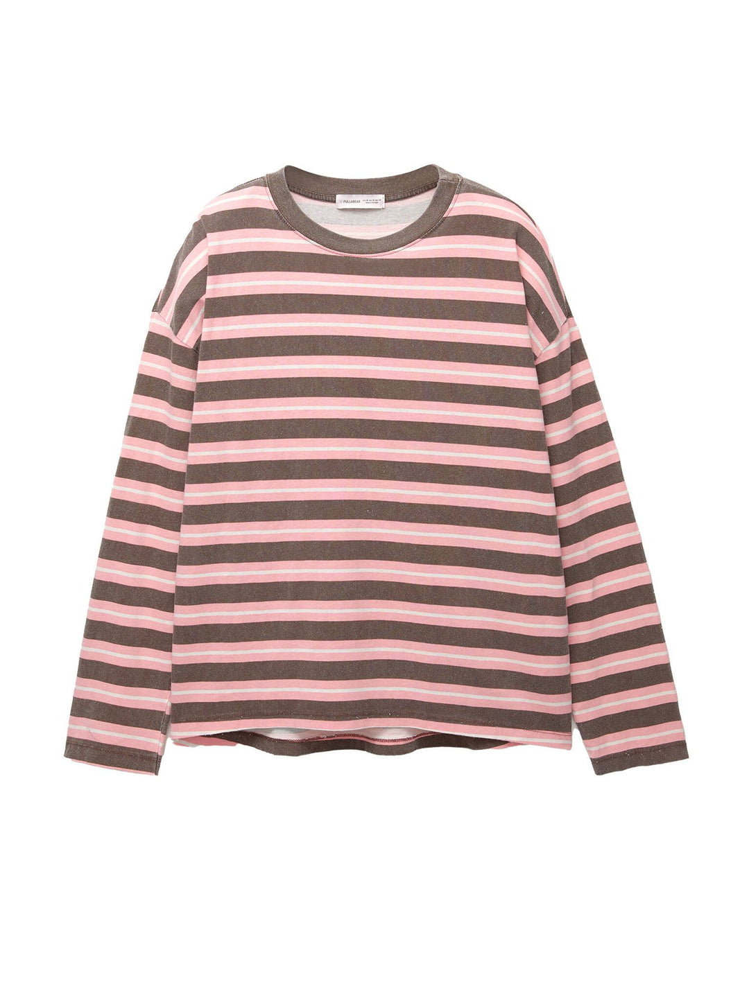 Moudda PULL & BEAR - T-Shirt Oversize - Rayures Lavées - Tunisie 1