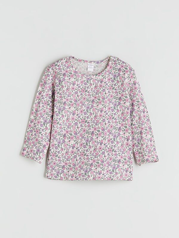 Moudda LC Waikiki - Pack body jersey manches longues Fille Crème - Tunisie 5