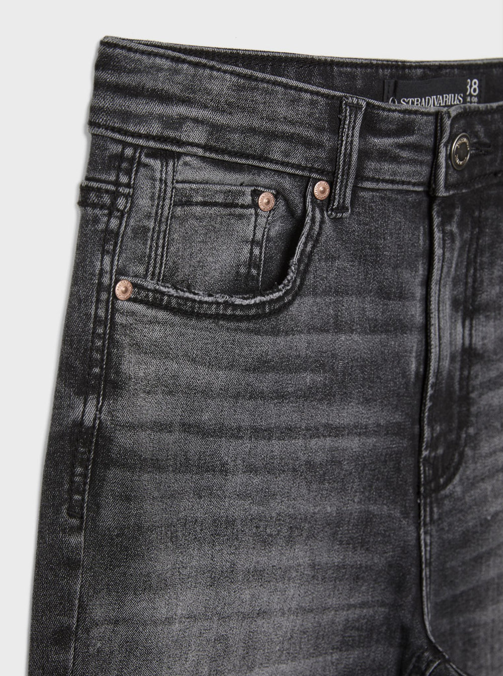 Moudda STRADIVARIUS - Jean Taille Haute 20% Coton Biologique - Tunisie 2