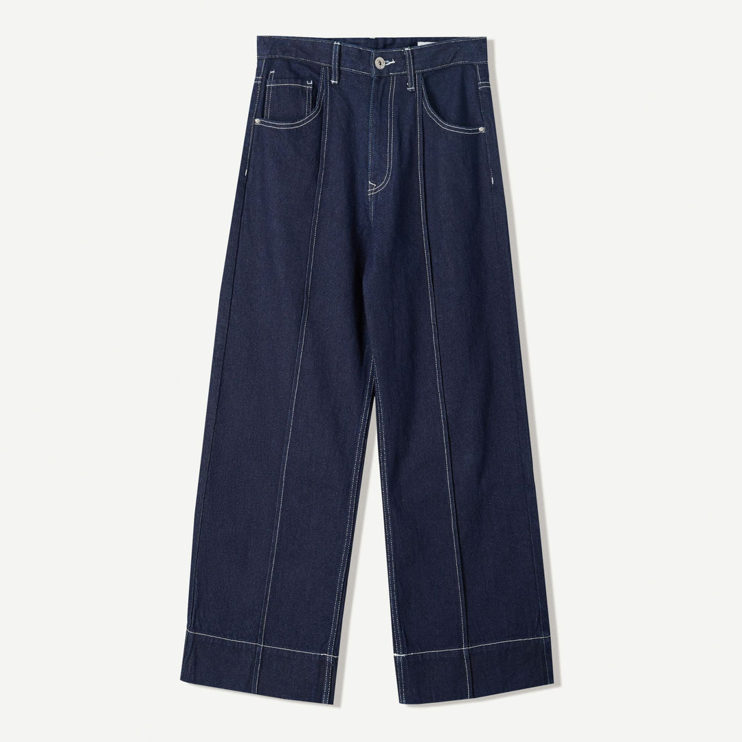 Moudda BERSHKA - Jean Denim Wide - 90s & Couture - Tunisie 1