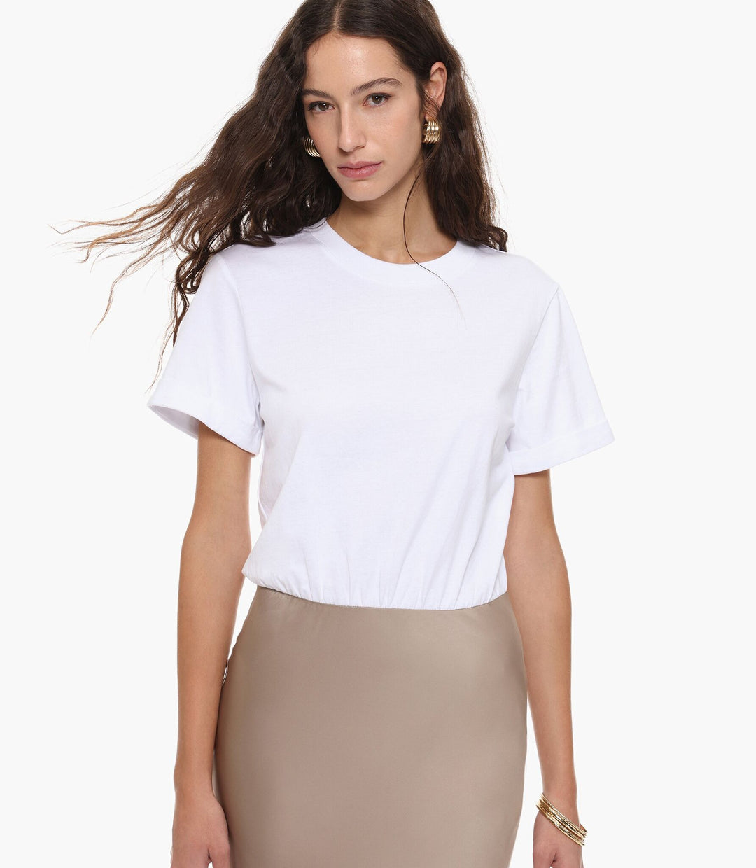 Moudda Lefties - Robe Midi - Satin Combiné - Tunisie 3
